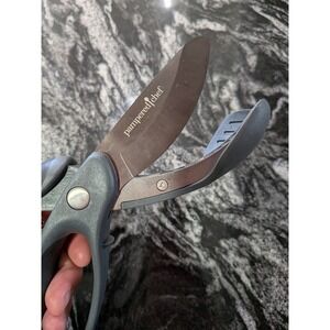 Pampered Chef Double Dual Bladed Salad Choppers Shears Scissors Kitchen‎ Slicer